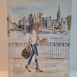 CKD Colleen Karis Designs 20"x16" Canvas Wall Art